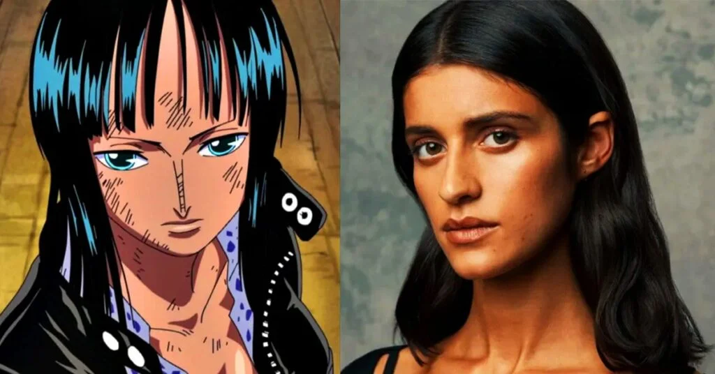 Anya Chalotra as Nico Robin in One Piece Live Action Season 2 Netflix Series Cast